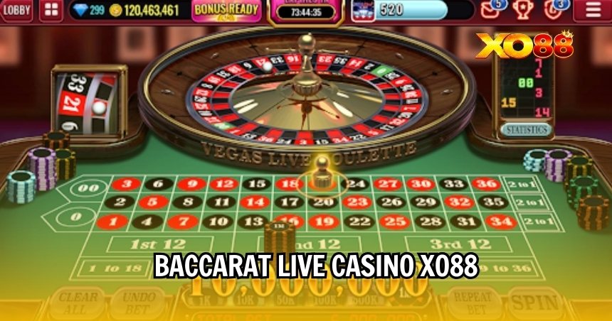 Game Baccarat được thiết kế hiện đại 